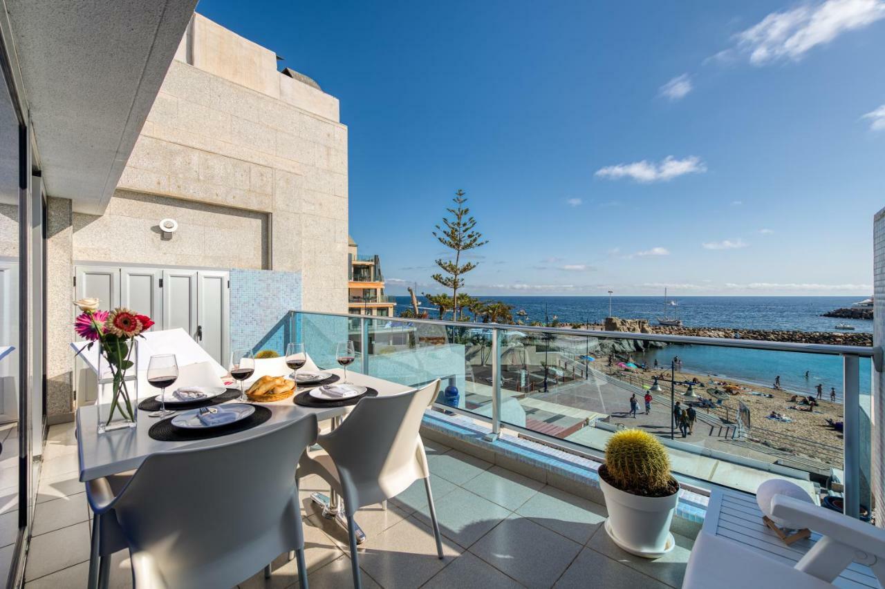 Teresita Mogamar Beachfront Puerto De Mogan Exteriér fotografie